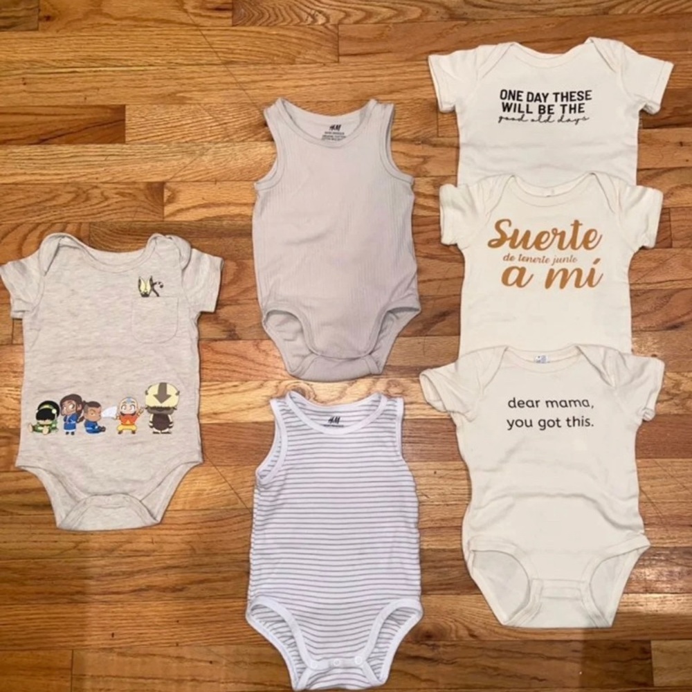 12 Month Onesies